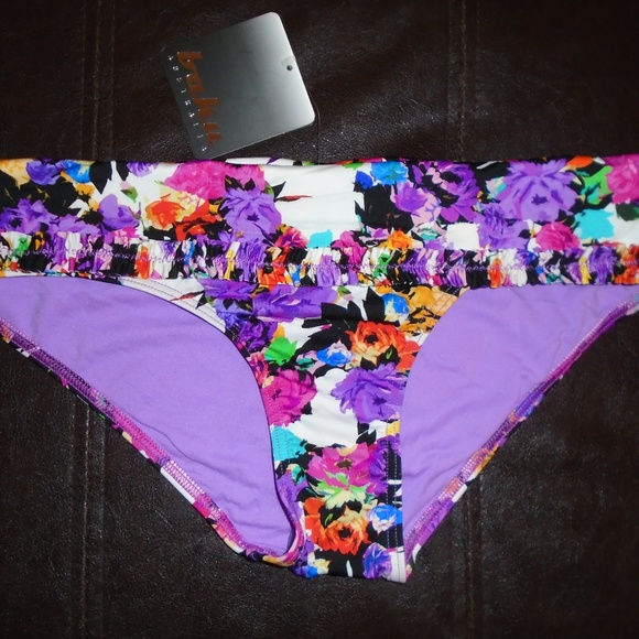 Baku Swim Nwt Baku Bikini Bottom Ruffle Detail Poshmark